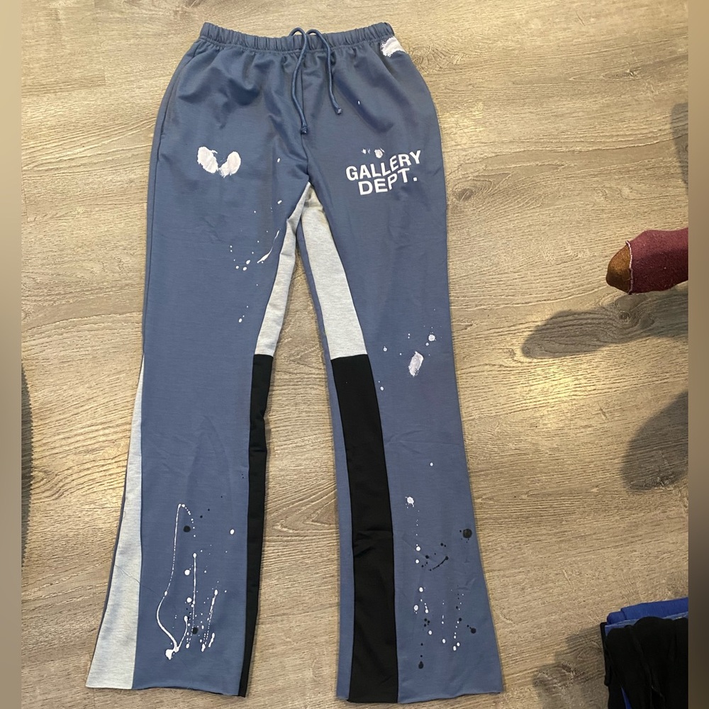 Never worn - Paint-Splatter Track Pants, 100% Cotton